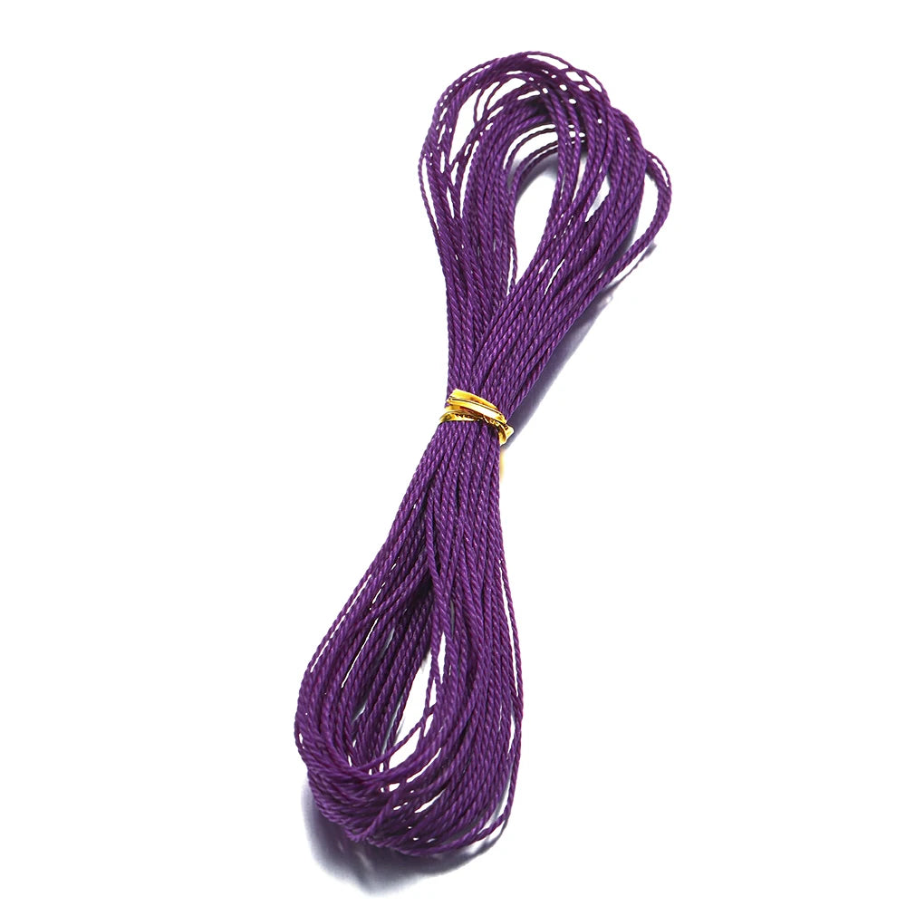 Beading Cord Waxed Cotton String Rope Bracelet Necklace DIY Jewelry Making