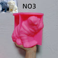 Different Breeds Puppy Candle Mold Animal Puppies Soy Wax Silicone Mould Dog Lover Home Decor