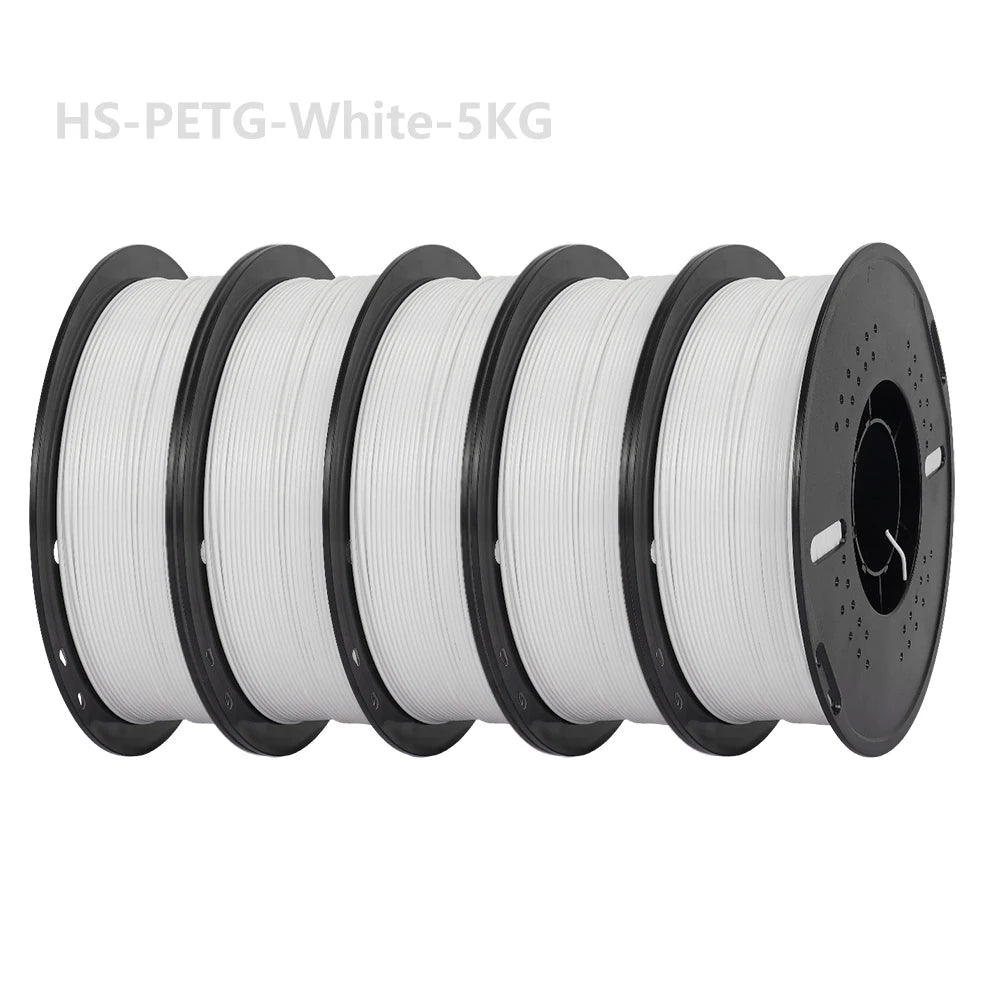 KINGROON 5/10KG Hyper PETG Filament, High Speed 3D Printer Filament,1kg/Spool (2.2lbs), 3D Printer Filament Good Toughness Non-Toxic
