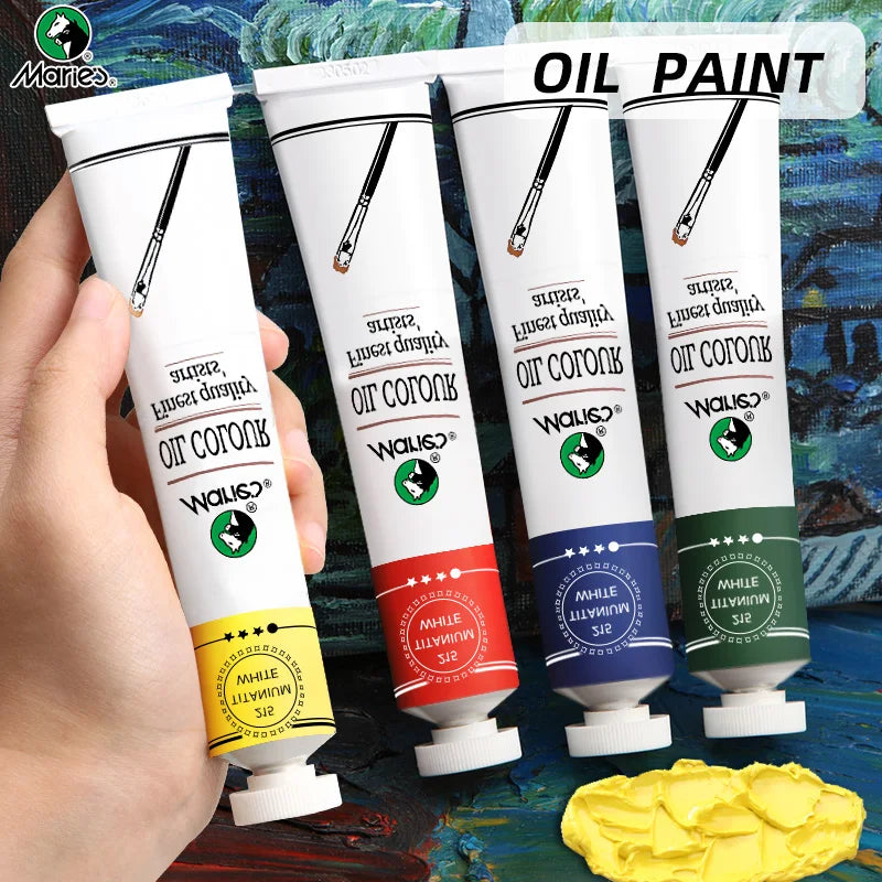 Marie's Oil Paint — 50ml Tube, 22 Colors Available