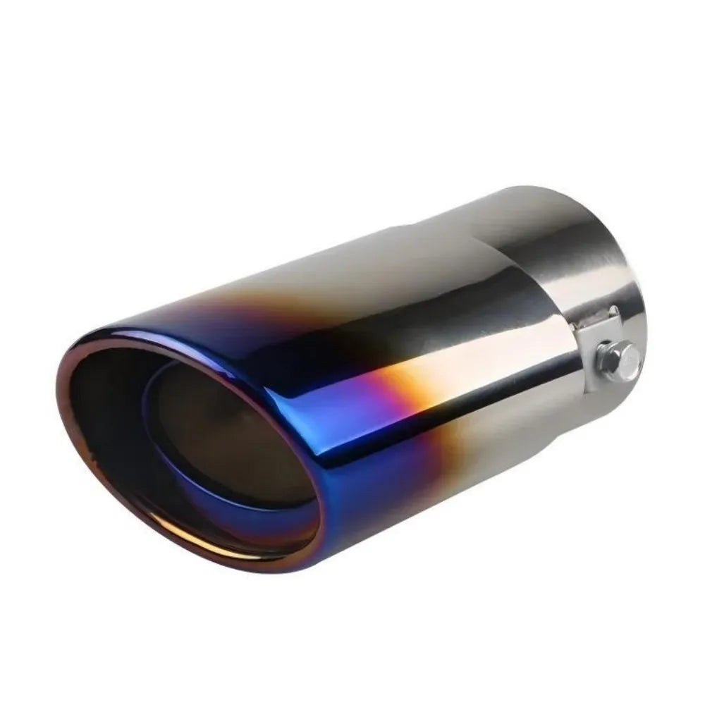 2.5" Stainless Steel Exhaust Muffler Tip | Universal Fit, 6 Finishes