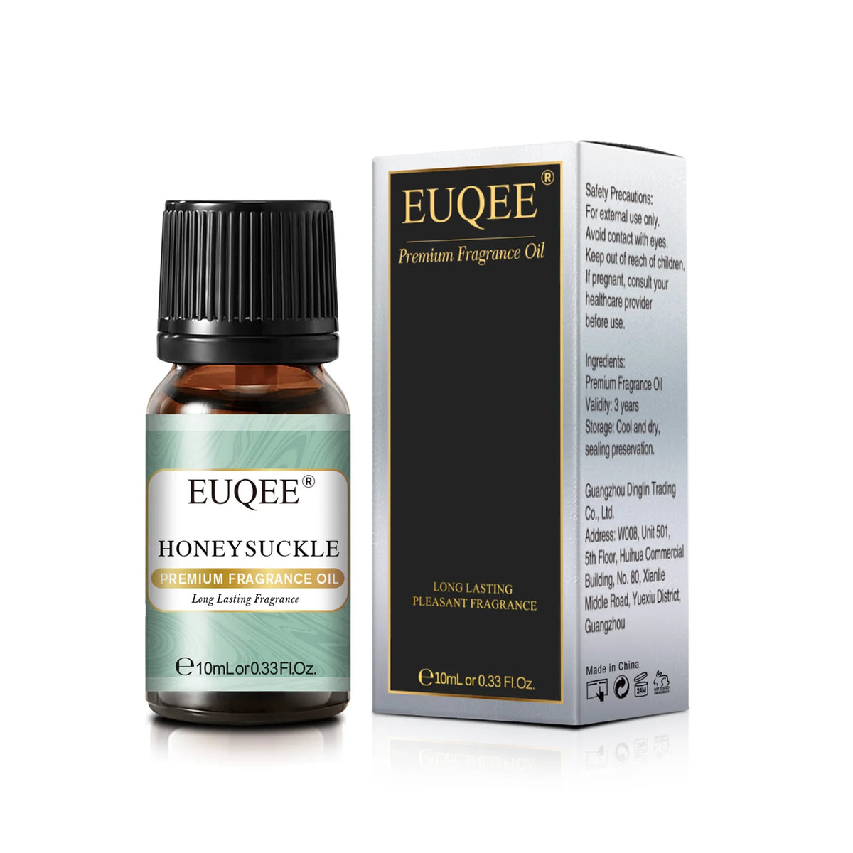 EUQEE 10ml Premium Fragrance Oil — 13 Scents for Candles, Soap & Crafts