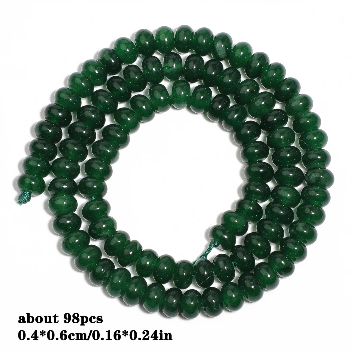 Stone Beads Green Chalcedony-Style Mixed Shapes for DIY Jewelry Making