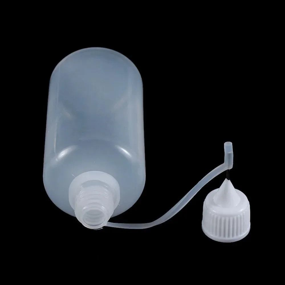 Glue Applicator Bottles Empty Needle Tip Paper Quilling Craft Tools 5 Pack