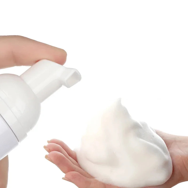 Foaming Pump Bottles Empty Plastic Refillable Soap Dispensers 2 Pack