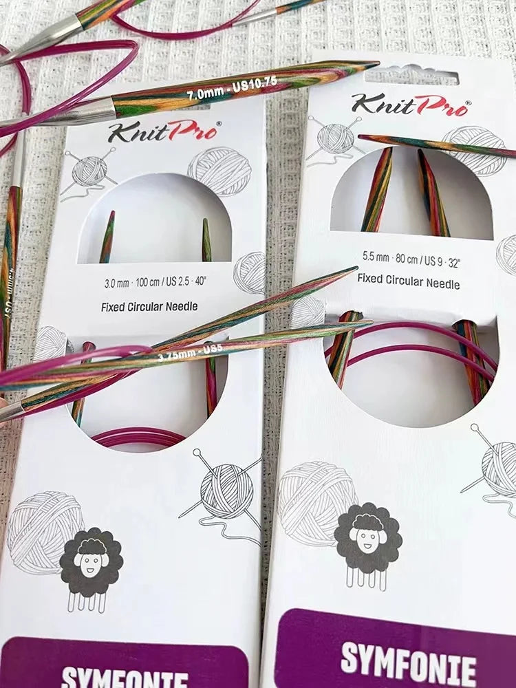 Knitting Needles, KnitPro Symfonie Fixed Circular for Sweaters & Yarn Crafts