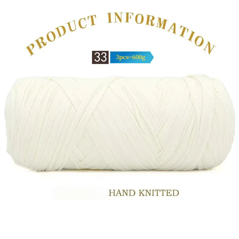 Yarn, Fabric Strip for Crochet Bags, Slippers, Hats, Cushions & Baskets