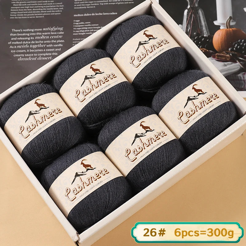 Yarn, Fine for Hand Knitting Sweaters, Scarves, Hats & Winter Accessories