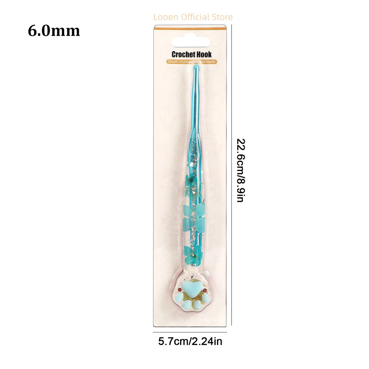 Crochet Hooks, Macaron Cat Paw Handles for Handmade Yarn & Craft Projects