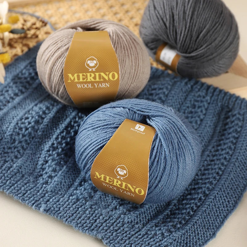 Yarn, Medium-Fine for Hand Knitting Sweaters, Scarves & Winter Hats