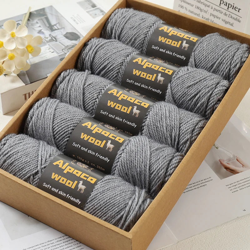 Yarn, Chunky for Knitting Sweaters, Coats, Hats, Gloves & Leg Warmers