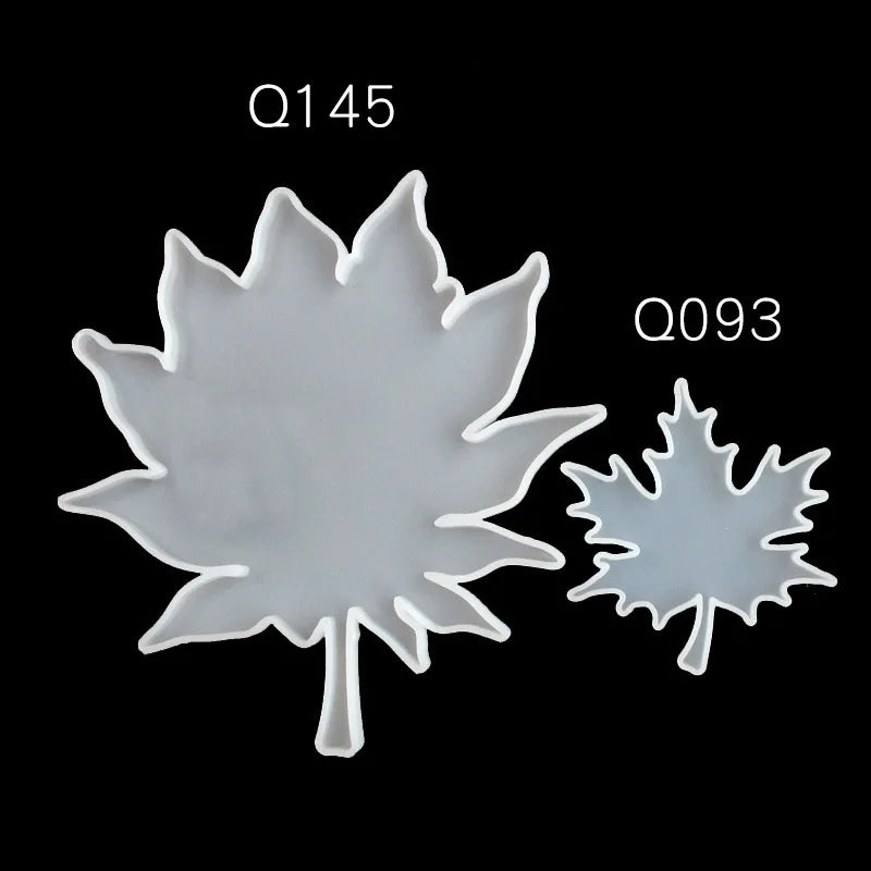 DIY Palm Leaf Tray Coaster Mold Silicone Resin Leaf Shape Soap Dish Mould Plaster Cement Handmade Craft Making Molds Home Decor