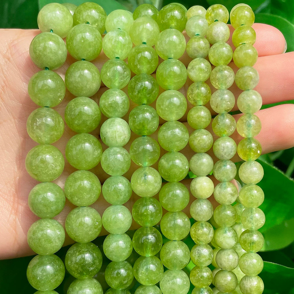 Stone Beads Round Jade Chalcedony Styles for DIY Jewelry Making Craft Beads