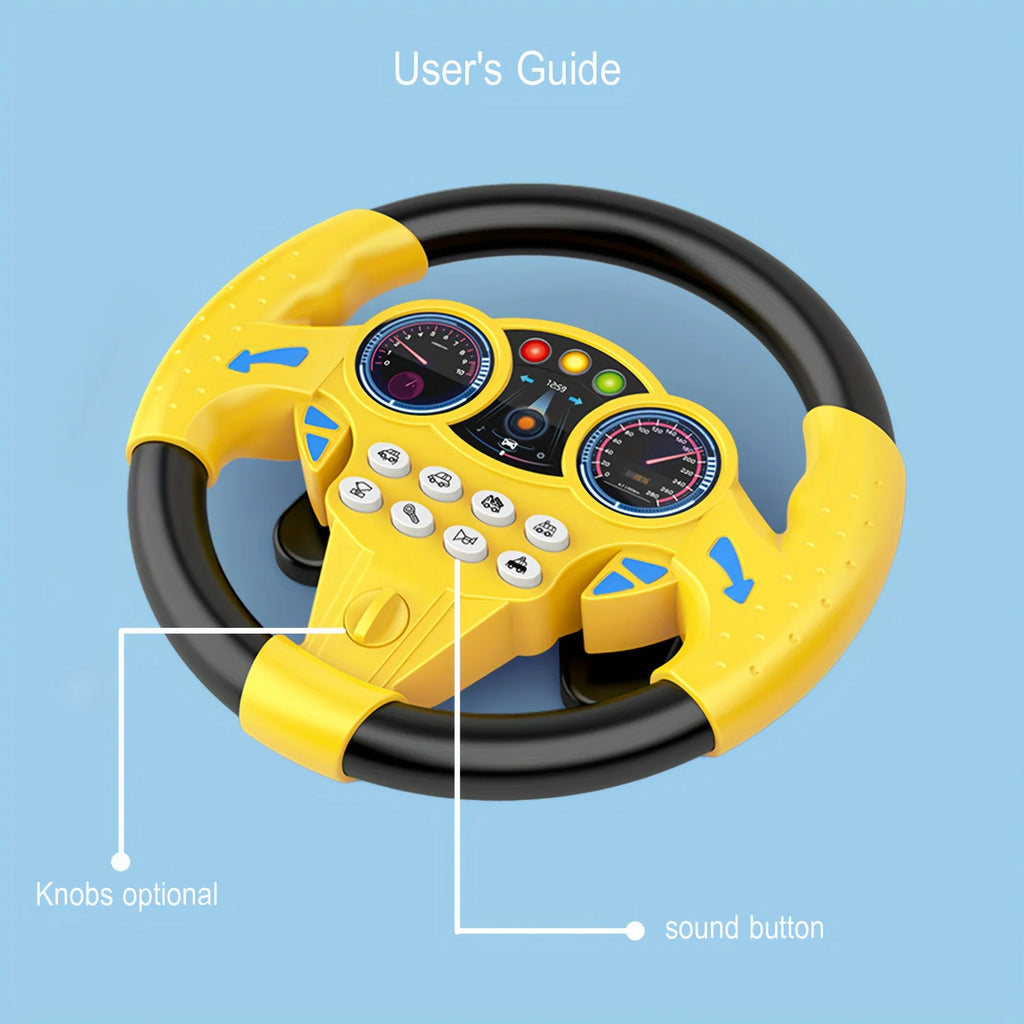 Car Steering Toys Wheel Toy Steering Wheel Cover Anti-Slip Comfort
