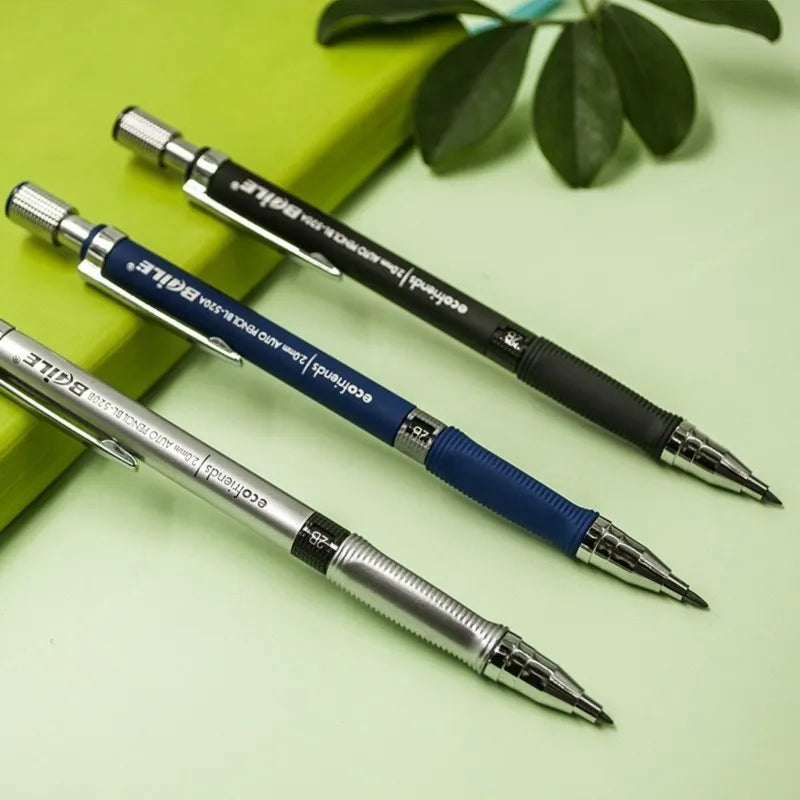 2.0mm Mechanical Pencil Set, 2B — Pencils & Lead Refills for Drawing & Sketching