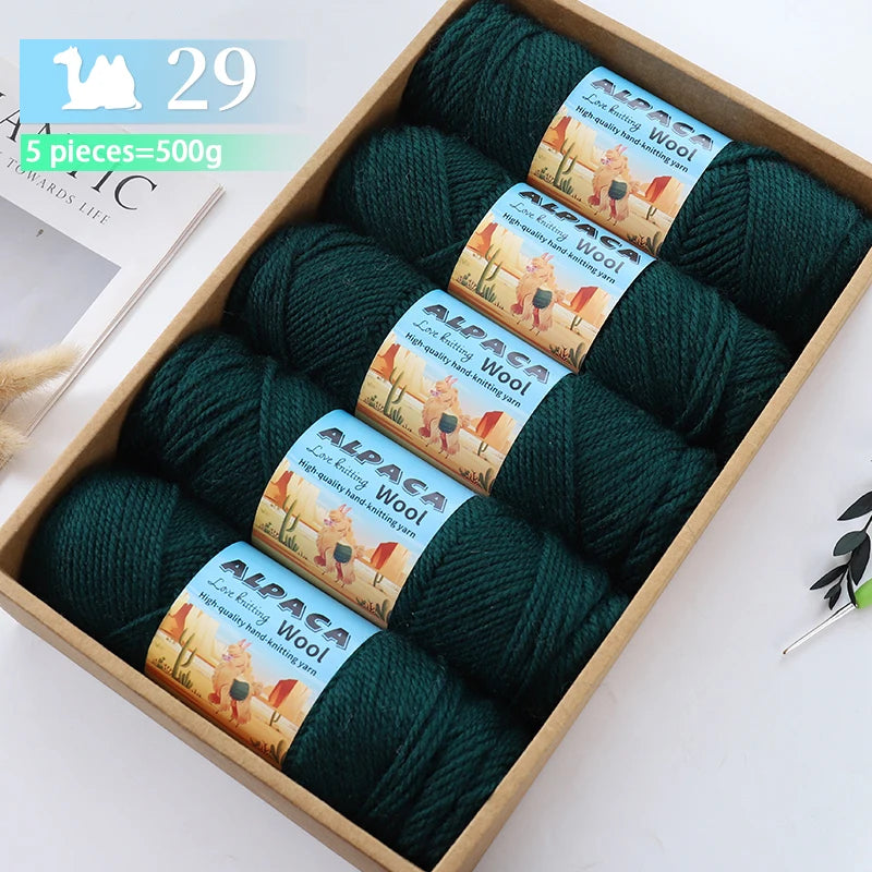 Yarn, Coarse for Knitting Sweaters, Coats, Shawls & Handmade Accessories