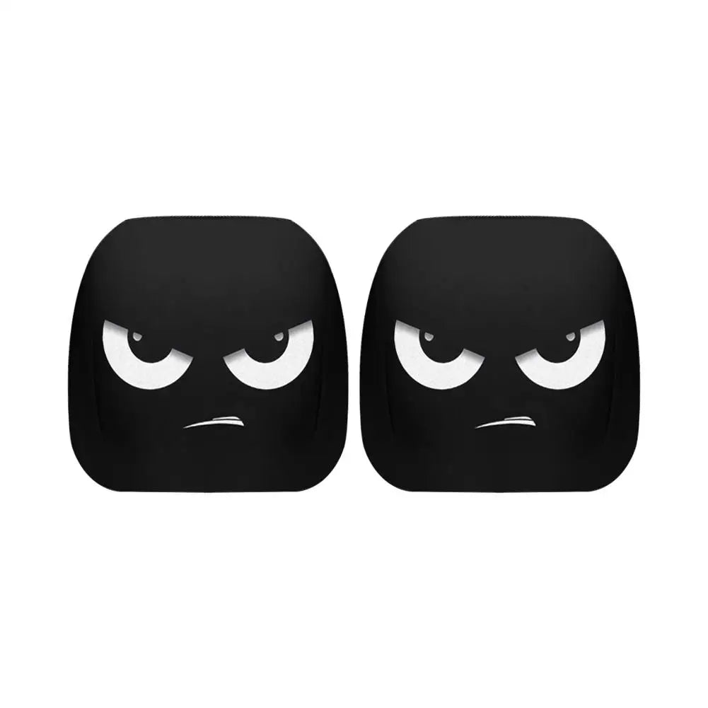 Funny Cartoon Premium Car Headrest Premium Quality Replacement Accessory