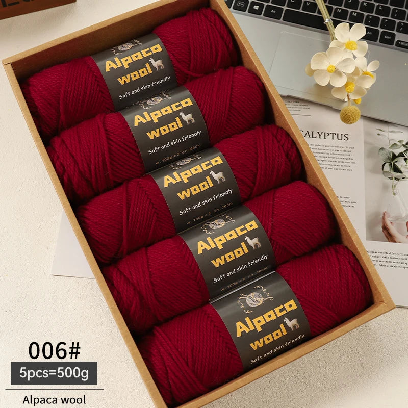 Yarn, Chunky for Knitting Sweaters, Coats, Hats, Gloves & Leg Warmers