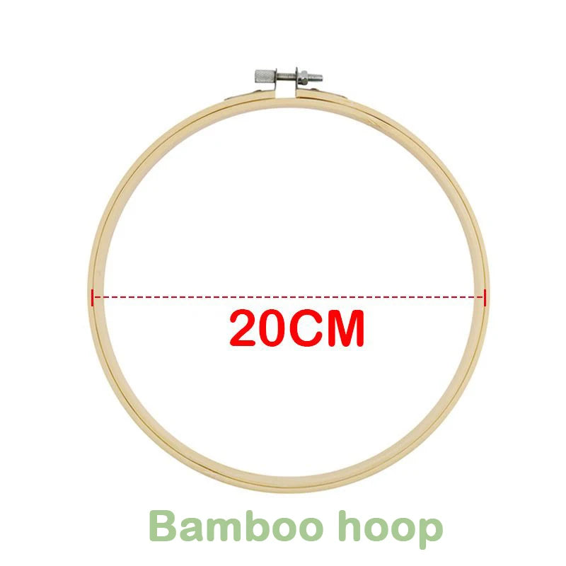 Embroidery Hoops, Round Frame Rings for Cross-Stitch & Needlecraft Projects