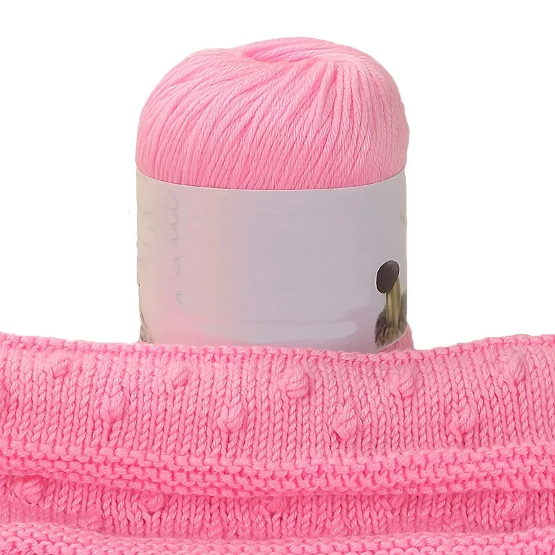 Yarn, Medium-Thick for Handmade Sweaters, Hats, Scarves, Gloves & Shoes