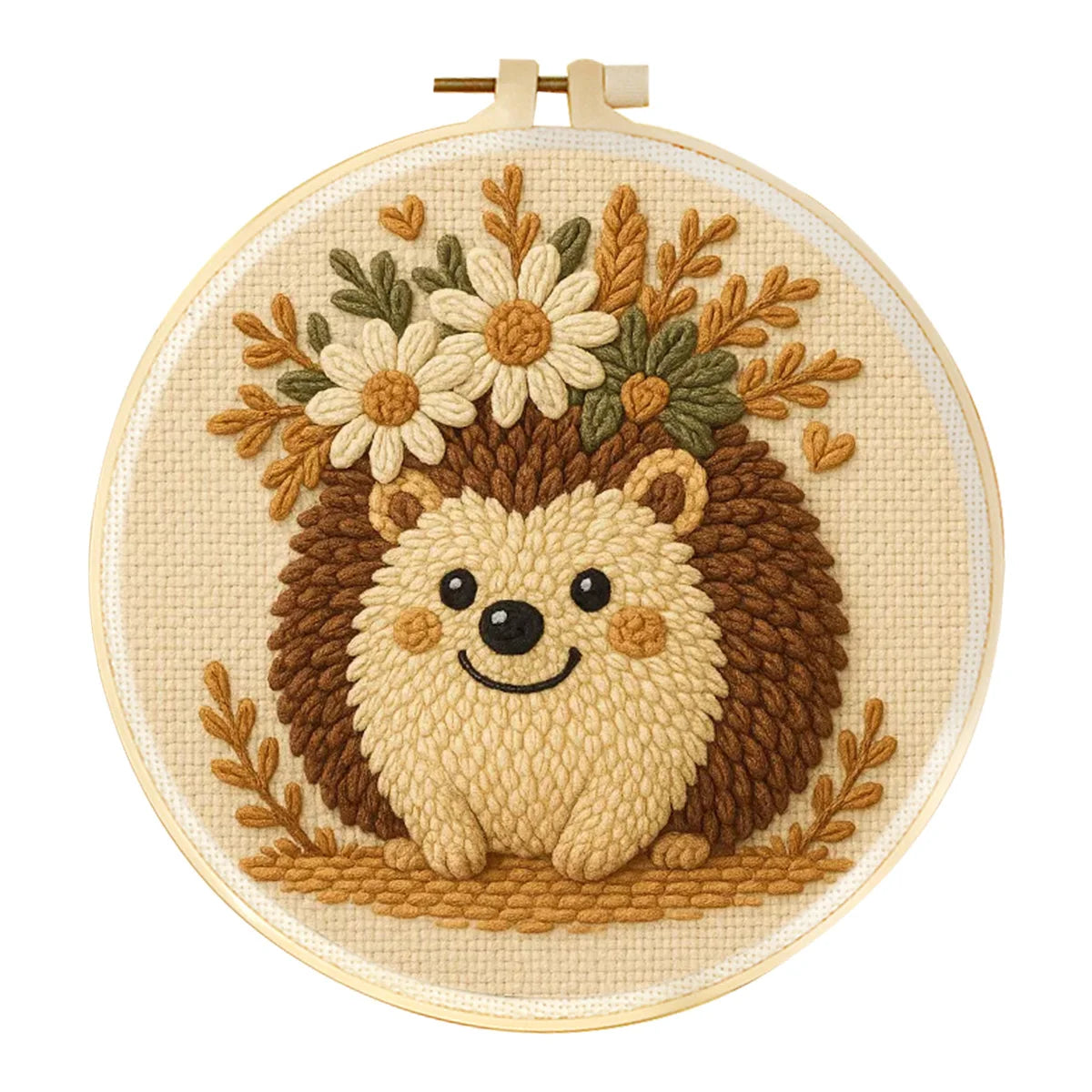 Punch Needle Kit for Beginner Embroidery, Yarn Art & Handmade Home Decor