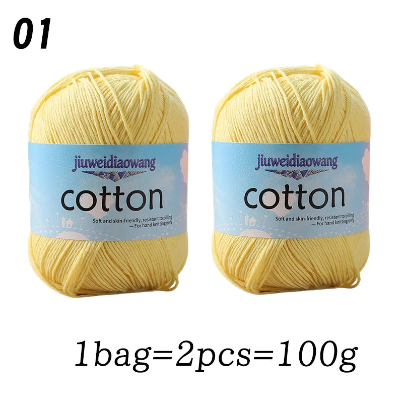 Yarn, Solid Color for Knitting Sweaters, Cushions, Blankets & Craft Projects