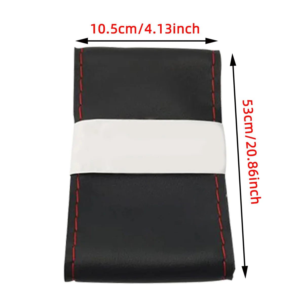 Universal Leather Car Steering Wheel Steering Wheel Cover Anti-Slip Comfort