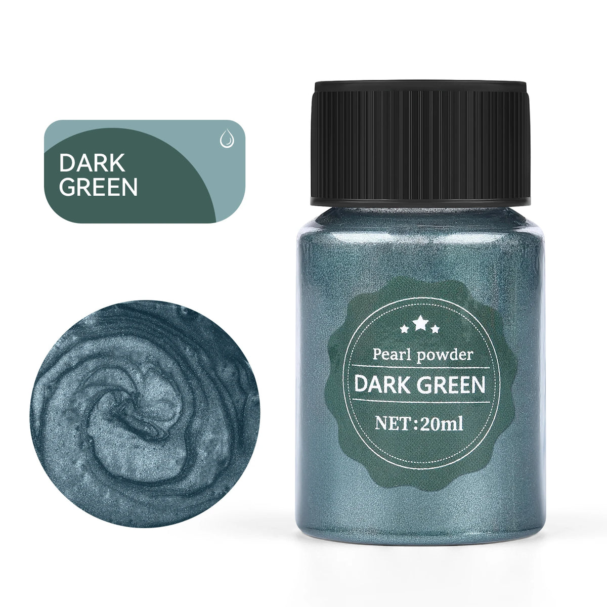 Pearlescent Mica Powder 20ml — 24 Colors for Candles, Resin & Soap
