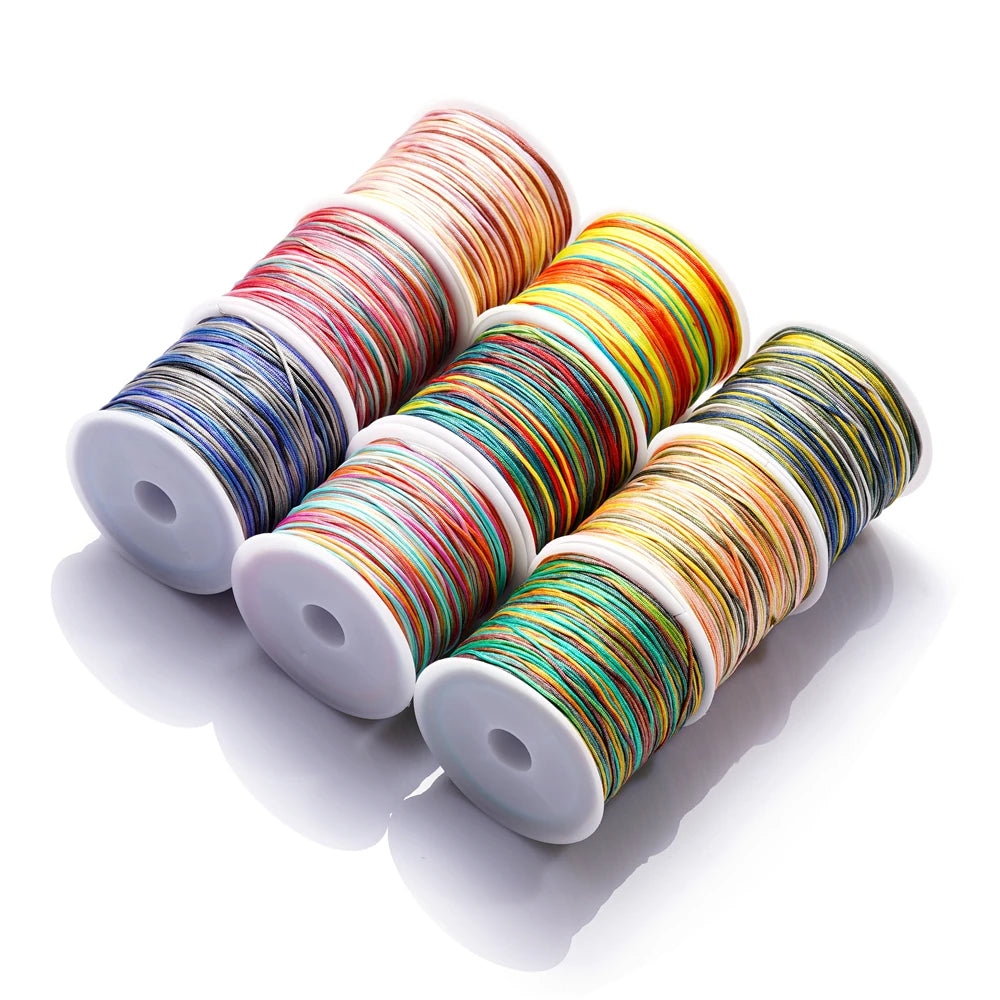 Nylon Beading Cord Chinese Knot Tassel Thread Roll DIY Jewelry Making