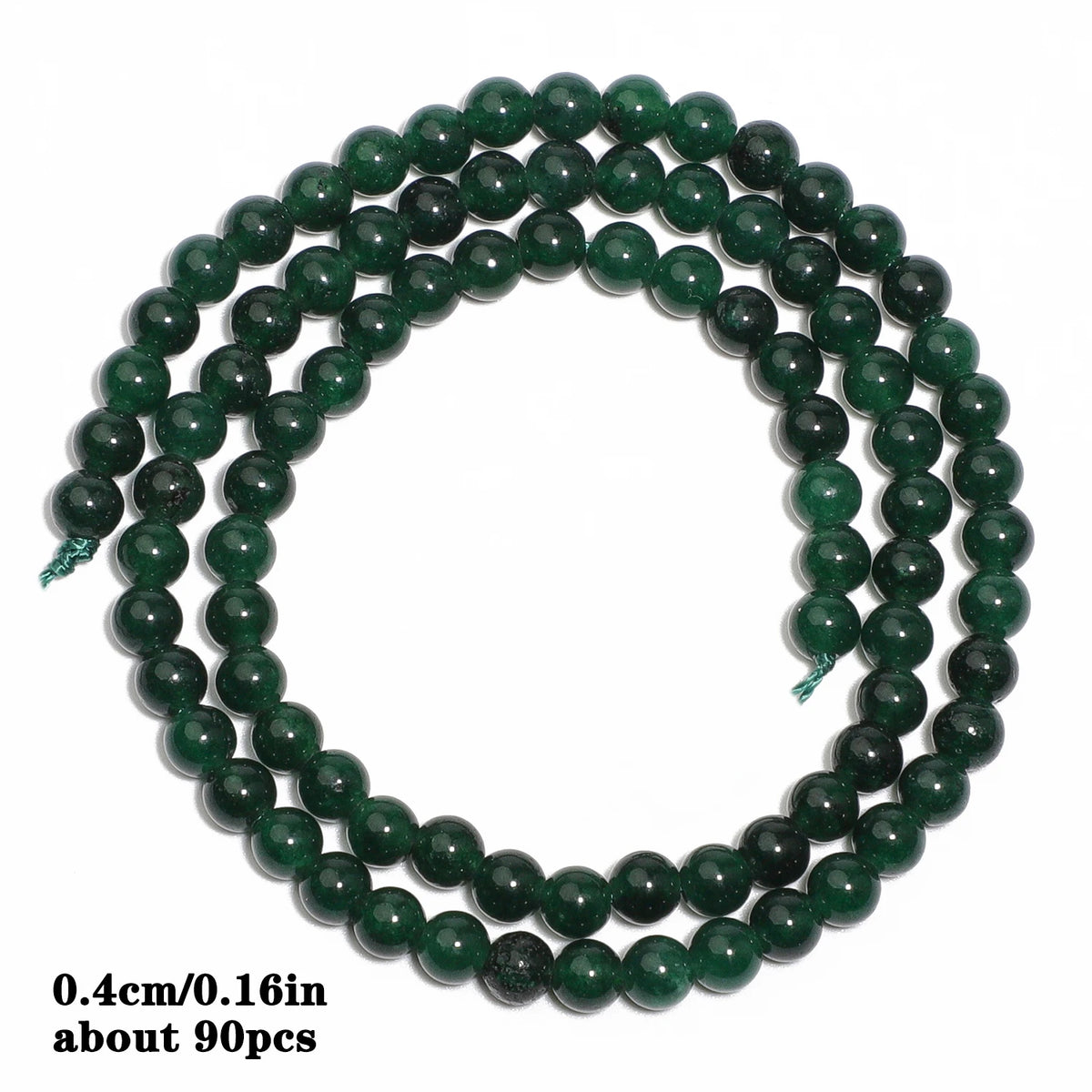 Stone Beads Green Chalcedony-Style Mixed Shapes for DIY Jewelry Making