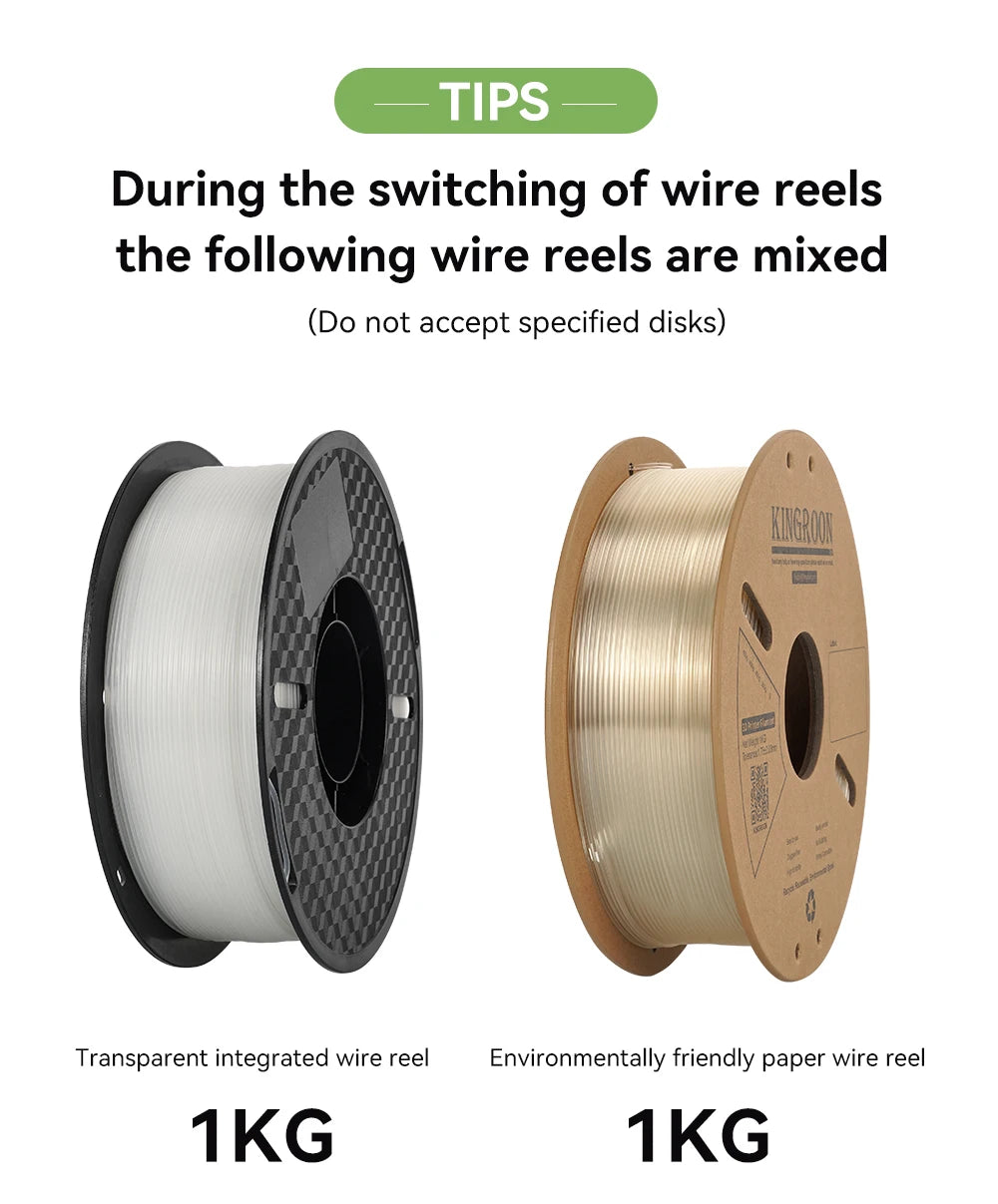 5KG PLA PETG TPU Filament 1.75mm High Quality 3D Printing Material Degradable Eco-friendly For 3D Printer Plastic 5 Rolls