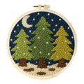 Punch Needle Kit, Scenery Designs for Beginner Embroidery & Home Decor