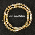 Stone Beads Gold-Tone Hematite-Style Mixed Shapes for DIY Jewelry Making