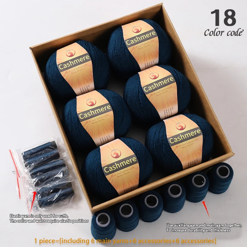Yarn for Hand Knitting Sweaters, Scarves, Hats & Winter Layering Projects