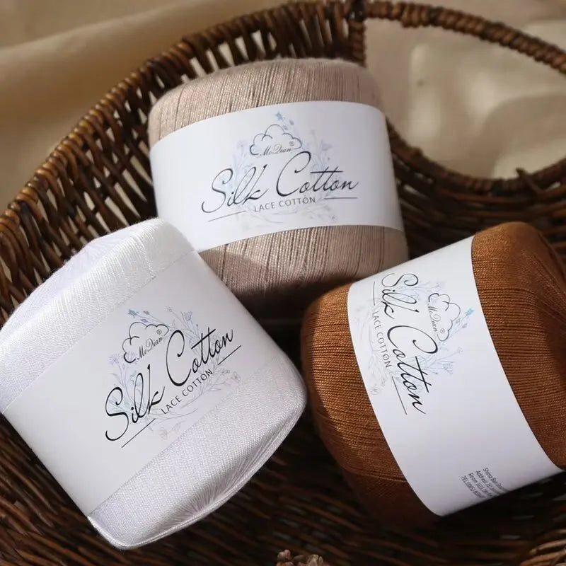 Yarn, Fine for Crochet Shawls, Openwork Sweaters, Summer Hats & Knitwear