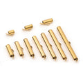Cord End Clasps Stainless Steel Slide-On Crimp Tubes DIY Jewelry Making