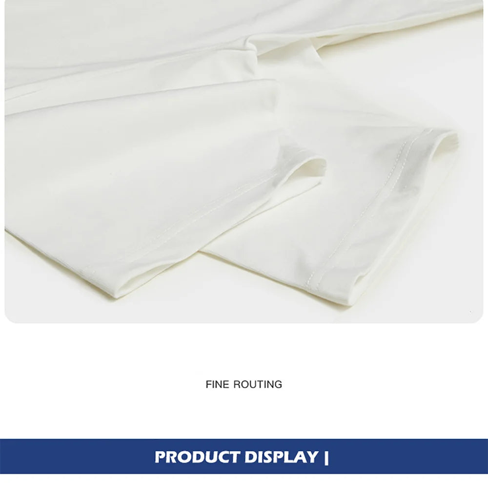 T-Shirt Unisex Solid Color 100% Cotton Loose Fit Short Sleeve Candy Color Tee