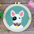 Punch Needle Kit, SDOYUNO Animal Patterns with Yarn & Threader Tools