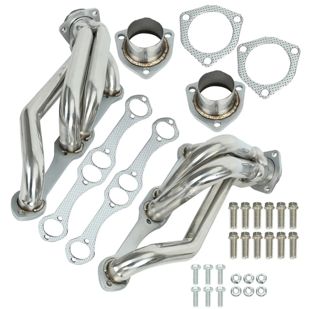 Small Block Chevy SBC Conversion Exhaust Headers Kit for Chevy S10 S15 V8 283 305 327 350