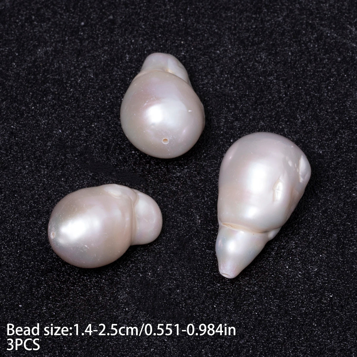Pearl Beads Freshwater Baroque-Style Irregular Shapes for DIY Jewelry Making