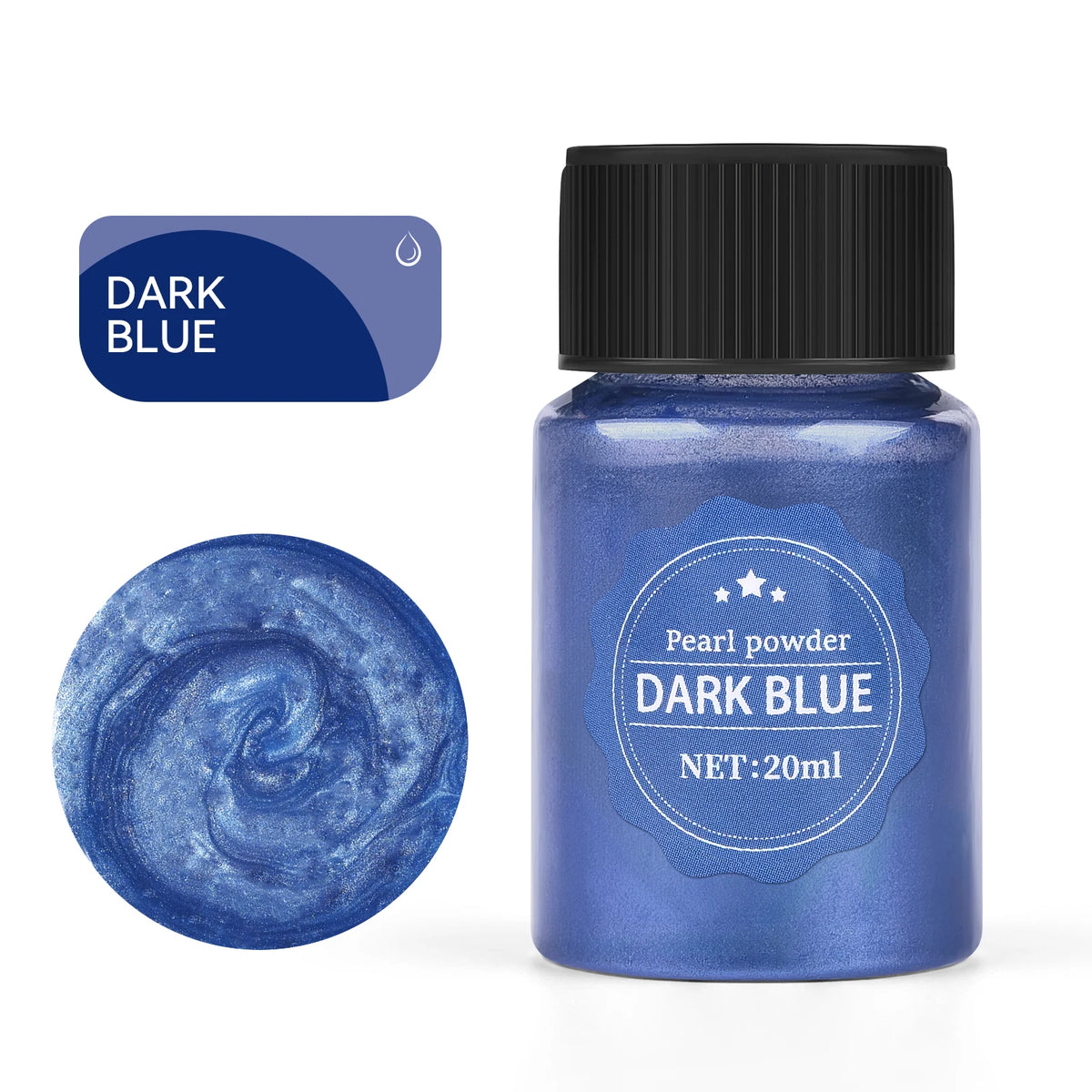 Pearlescent Mica Powder 20ml — 24 Colors for Candles, Resin & Soap