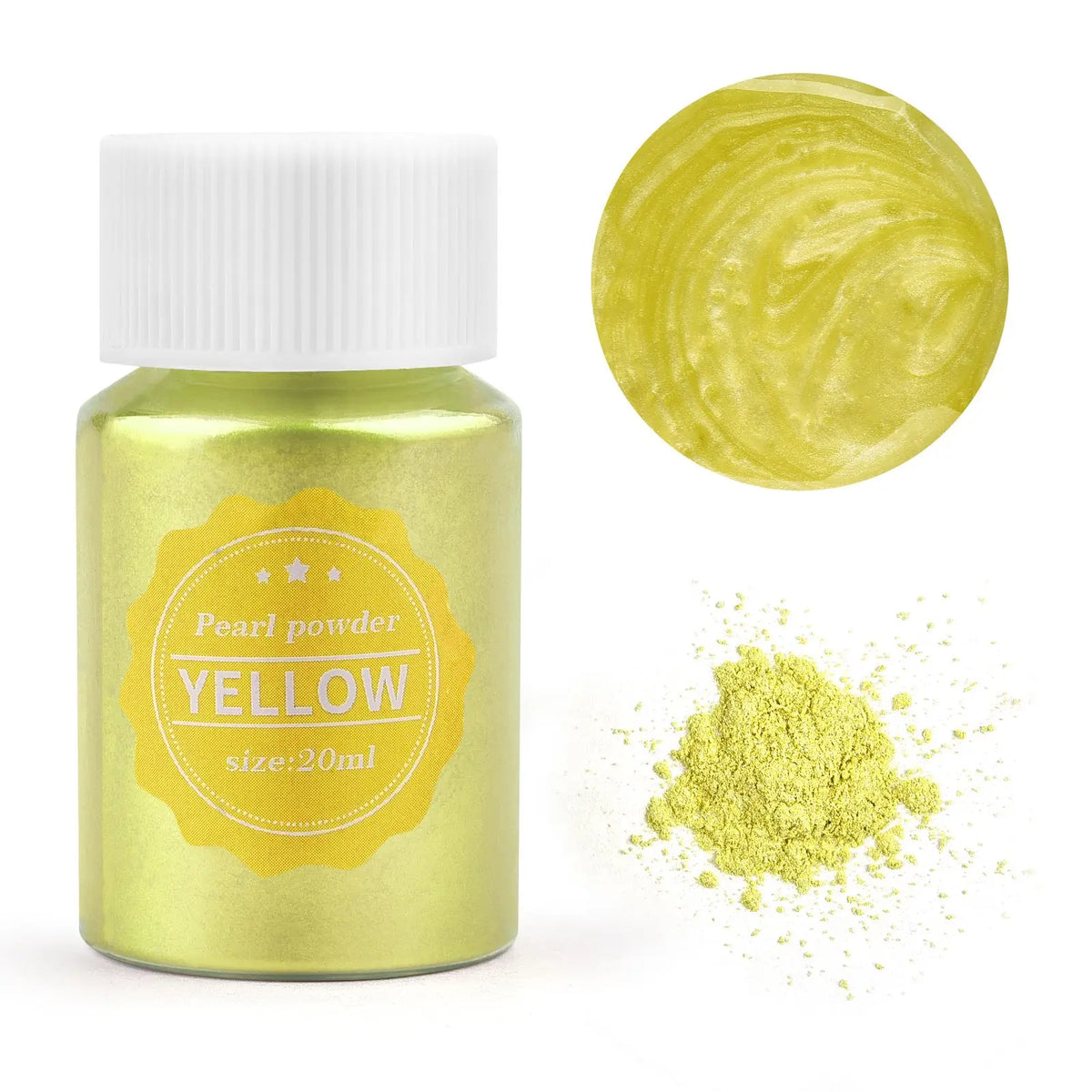 Pearlescent Mica Pearl Powder 10g — 24 Colors for Resin, Candles & Crafts