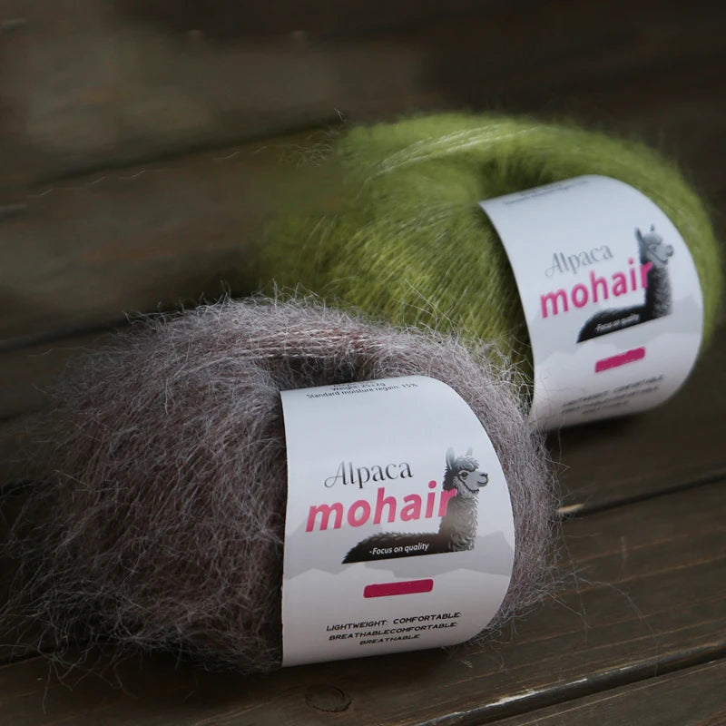 Yarn, Long-Pile Texture for Knitting Gloves, Hair Ties & Creative Crafts