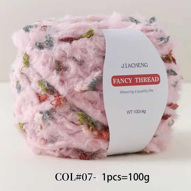 Yarn, Wide Faux Fur Texture for Knitting Coats, Scarves & Accessories