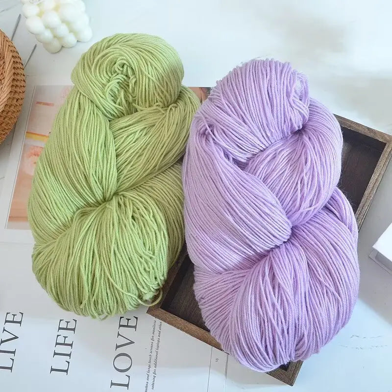 Yarn, Medium-Fine for Knitting Sweaters, Scarves, Vests & Handmade Blankets