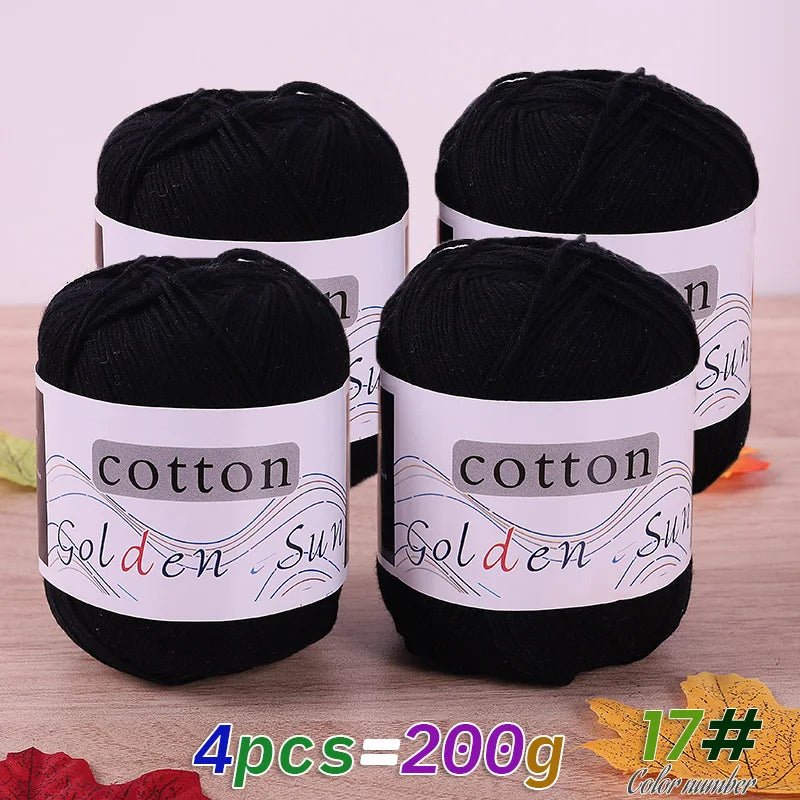 Yarn, Medium-Fine for Crochet Sweaters, Vests, Hats & Small Blankets