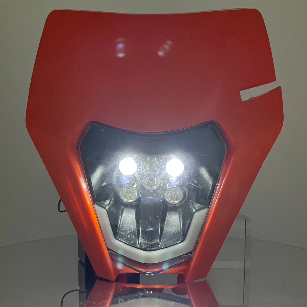Motorcycle Headlight LED Enduro for Premium Quality Replacement Accessory