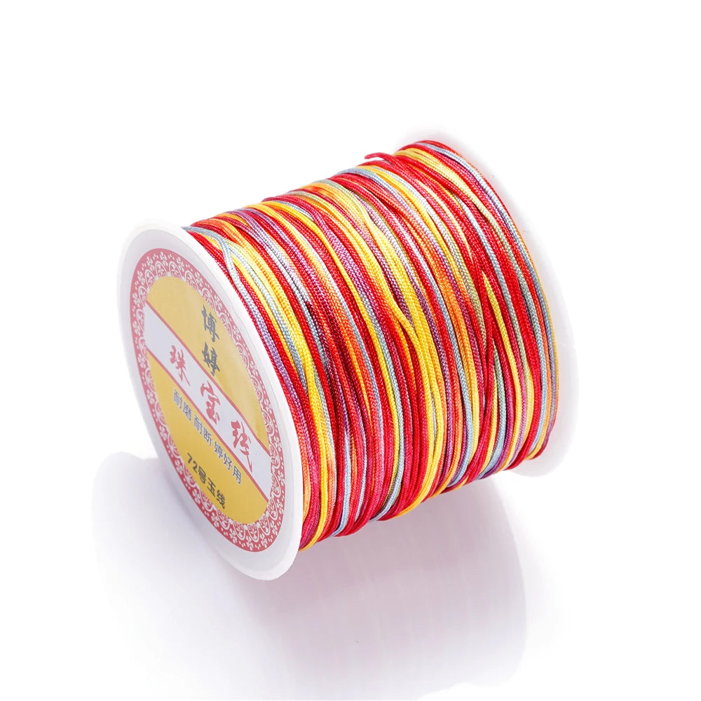Nylon Beading Cord Chinese Knot Tassel Thread Roll DIY Jewelry Making