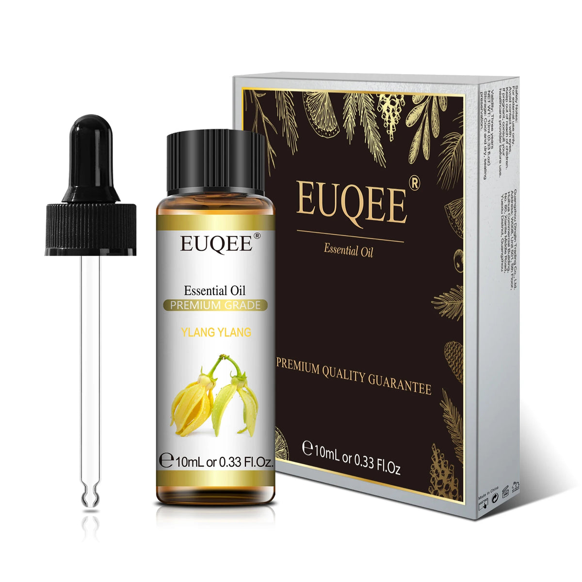 EUQEE Pure Essential Oil 10ml 31 Scents Dropper Diffuser Candle Soap Massage