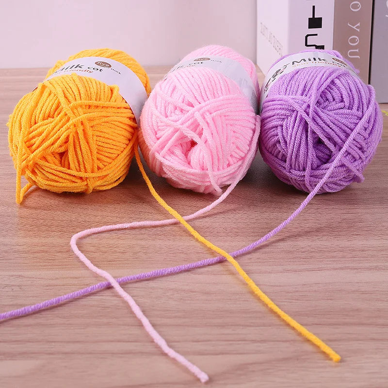 Yarn for Handmade Crochet Dolls, Flowers, Sweaters, Scarves & Hats